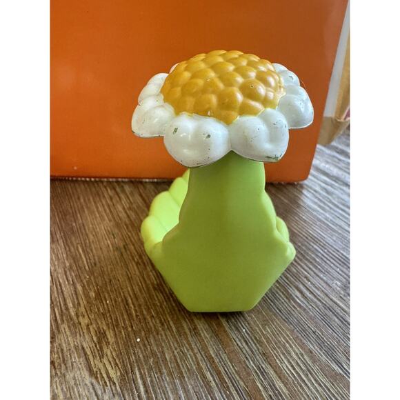 1985 LJN Blinkins Flicker Lazy Day Green Leaf Rocker White Flower Chair - Picture 2 of 6